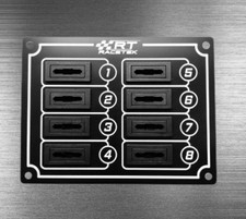 Race Car Fuse Panel Holder Box