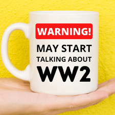 Warning WW2 Mug | World War 2
