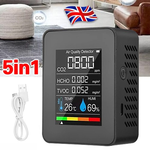 Portable co2 meter air - in,