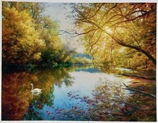 Original oil painting on