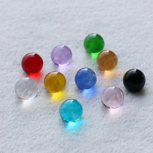 10pcs 15mm clear - crystal, ball