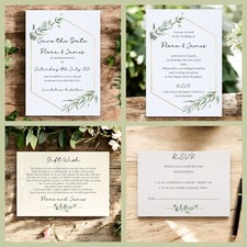 Wedding Invitations, RSVP
