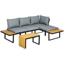 Outsunny 3PCs Patio Furniture