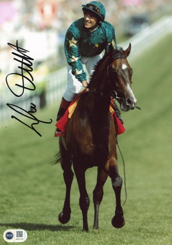 Frankie dettori signed 12x8 - frankie,