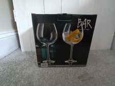 Large Gin Glasses Bohemia Selection – 680ml Clear Balloon Style | Set of 2