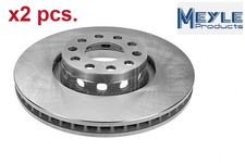 X2 PCS FRONT BRAKE DISC SET