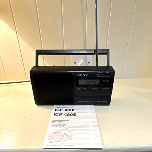 Sony icf m750l portable - portable, am/fm