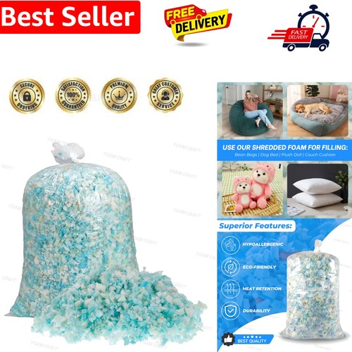 Shredded foam bean - foam,