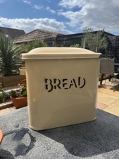 Vintage Enamel Bread Bin