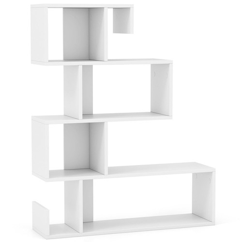Costway shelf white shaped - 4,