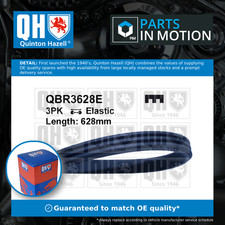 3 Rib Multi V Drive Belt fits VOLVO V60 Mk1 2.0 13 to 18 QH 31325042 Quality New