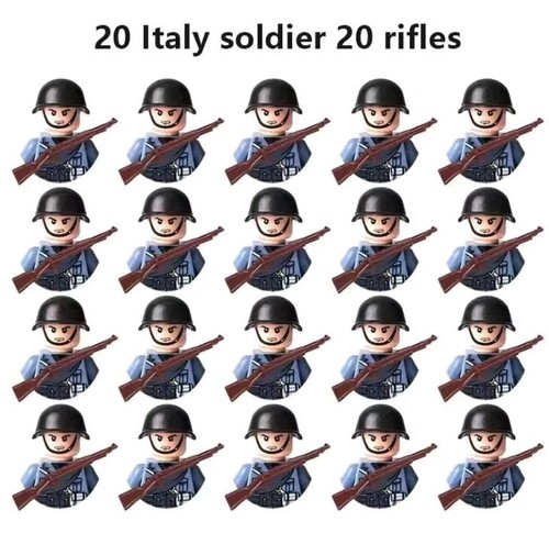 Lego ww2 20x italian - 20x,