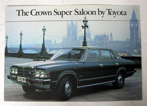 Toyota crown super saloon car - toyota,