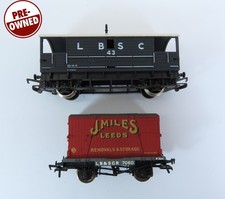 2x LBSC Unboxed Wagons Hornby