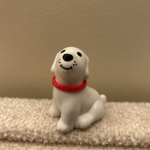 Vintage little tikes white dog - tikes,