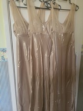 3x Bridesmaids Dress , Gold