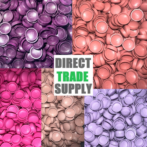 Pink purple plastic screw - plastic,