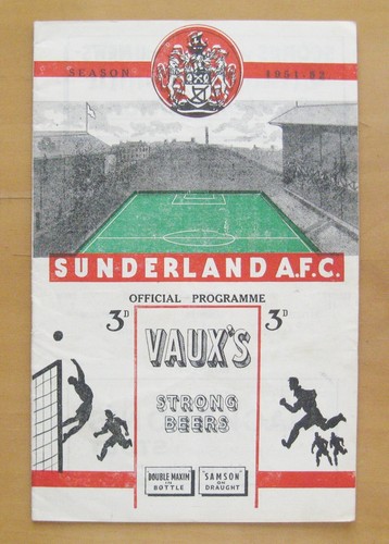 Sunderland burnley 1951 1952 - v, 1951/1952