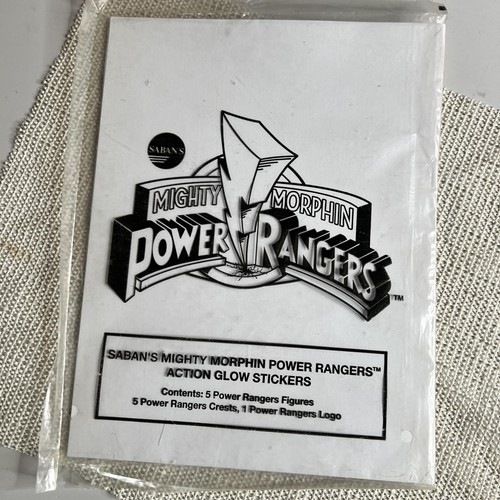 Vintage 1995 mighty morphin - mighty,