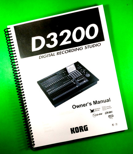 Owners manual for korg - owners,