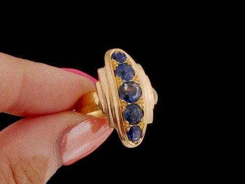 Unusual victorian style 18ct - unusual,
