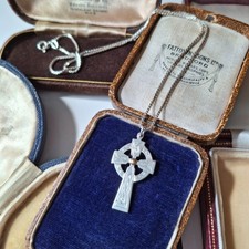 Irish Sterling Silver Cross
