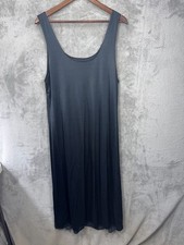 Delicates Womens Black Satin