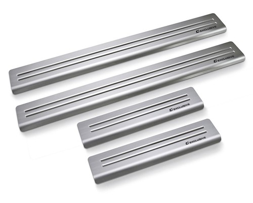 Steel door sill - door, for