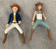2 X Schleich Horse Riders