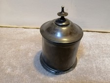 Georgian Pewter Tobacco Jar