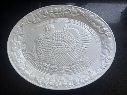 Embossed turkey serving - embossed,