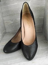 Black Court Shoes by Staccato