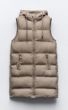Zara Sleeveless Puffer Jacket