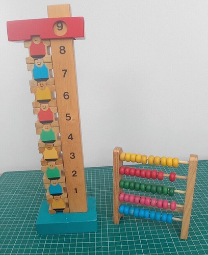 Wooden counting tower - wooden, plus