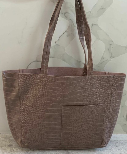 Bloomingdale faux leather - faux, tote