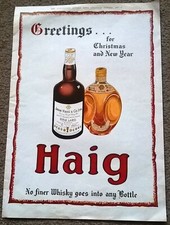 1917 Vintage Advert: JOHN HAIG