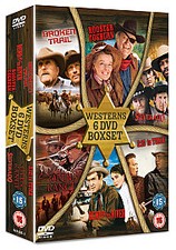 6 Film Westerns Box Set: 3:10 To Yuma/ Bend Of The River/ Broken Trail/ Open Ran