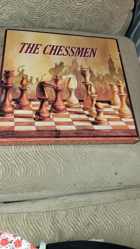 The chessmen chess set - chessmen,