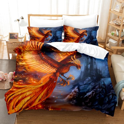 Phoenix reborn duvet cover - reborn,