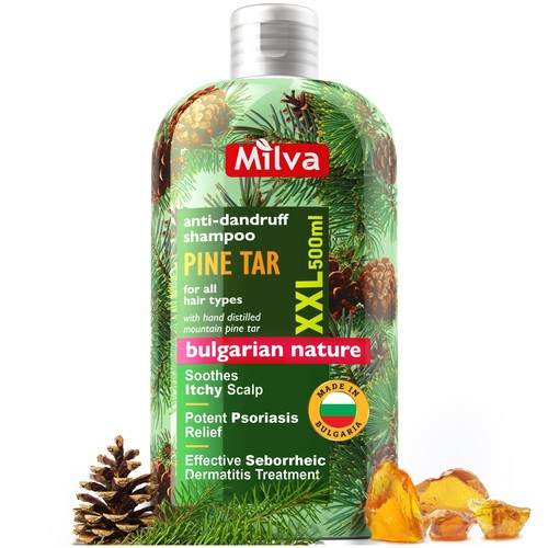 Milva pine tar shampoo - shampoo,