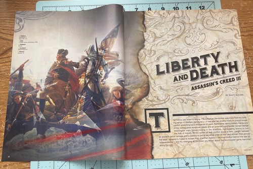 Assassin creed iii magazine - creed,