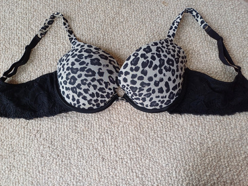 Senza leopard print padded - print,