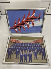 Red Arrows 2x Picture Collection Framed Wall Art 19x13.5cm