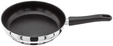 Judge Vista Stainless Steel Non-Stick Medium Skillet Frying Pan 24cm, Induction 