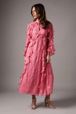 Coast Blush Midi Dress Womens