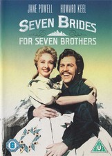 7 Brides For Seven Brothers - Howard Keel & Jane Powell - NEW Region 2 DVD