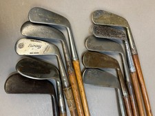 Antique Lot 10 Mid Iron Mashie