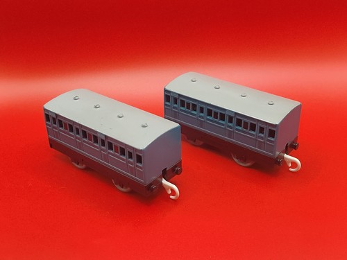 Trackmaster blue coaches - trackmaster, 2x