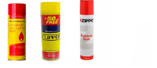Genuine  Butane Zippo gas 100ml, Clipper Gas and Ronson Gas 300ml.