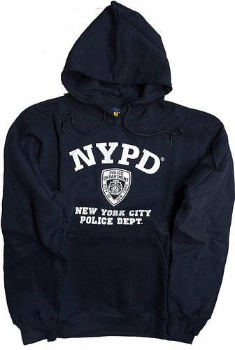 Nypd mens hoodie - hoodie, white